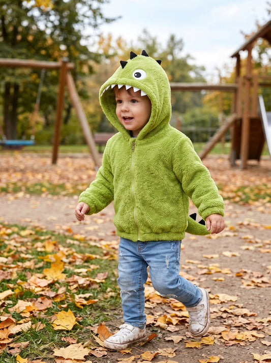 Dinozor Mont Fermuarlı Peluş
